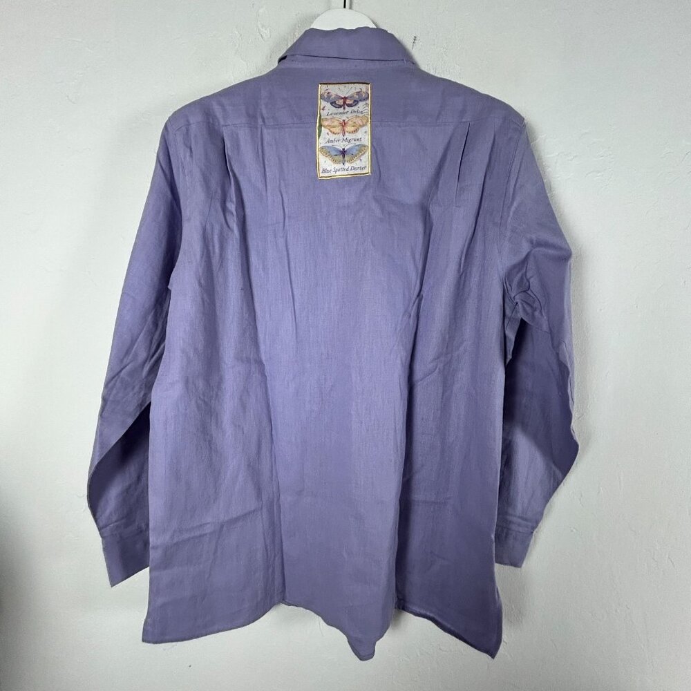 The Quacker Factory Women's Button Down Top Cotta… - image 2